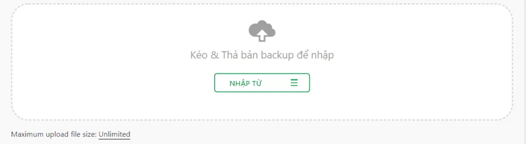 Hướng dẫn sao lưu và phục hồi dữ liệu Website WordPress 69 Hình ảnh giao diện của All in one Migration