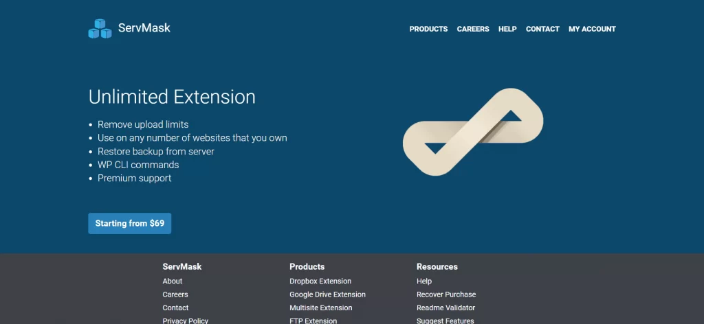 Hướng dẫn sao lưu và phục hồi dữ liệu Website WordPress 71 Trang chủ chính thức All in one Migration