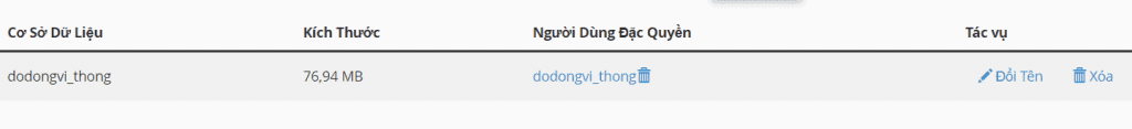 Hướng dẫn sao lưu và phục hồi dữ liệu Website WordPress 59 Xóa CSDL cũ